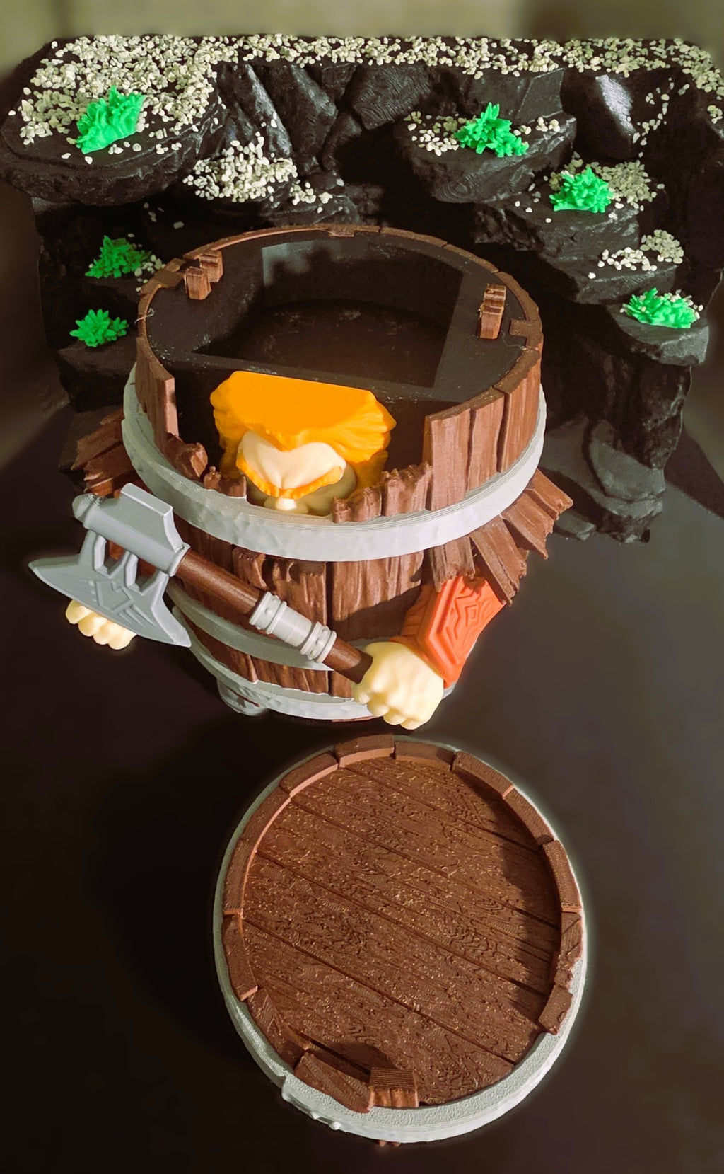 Barrel Dwarf Deck Box